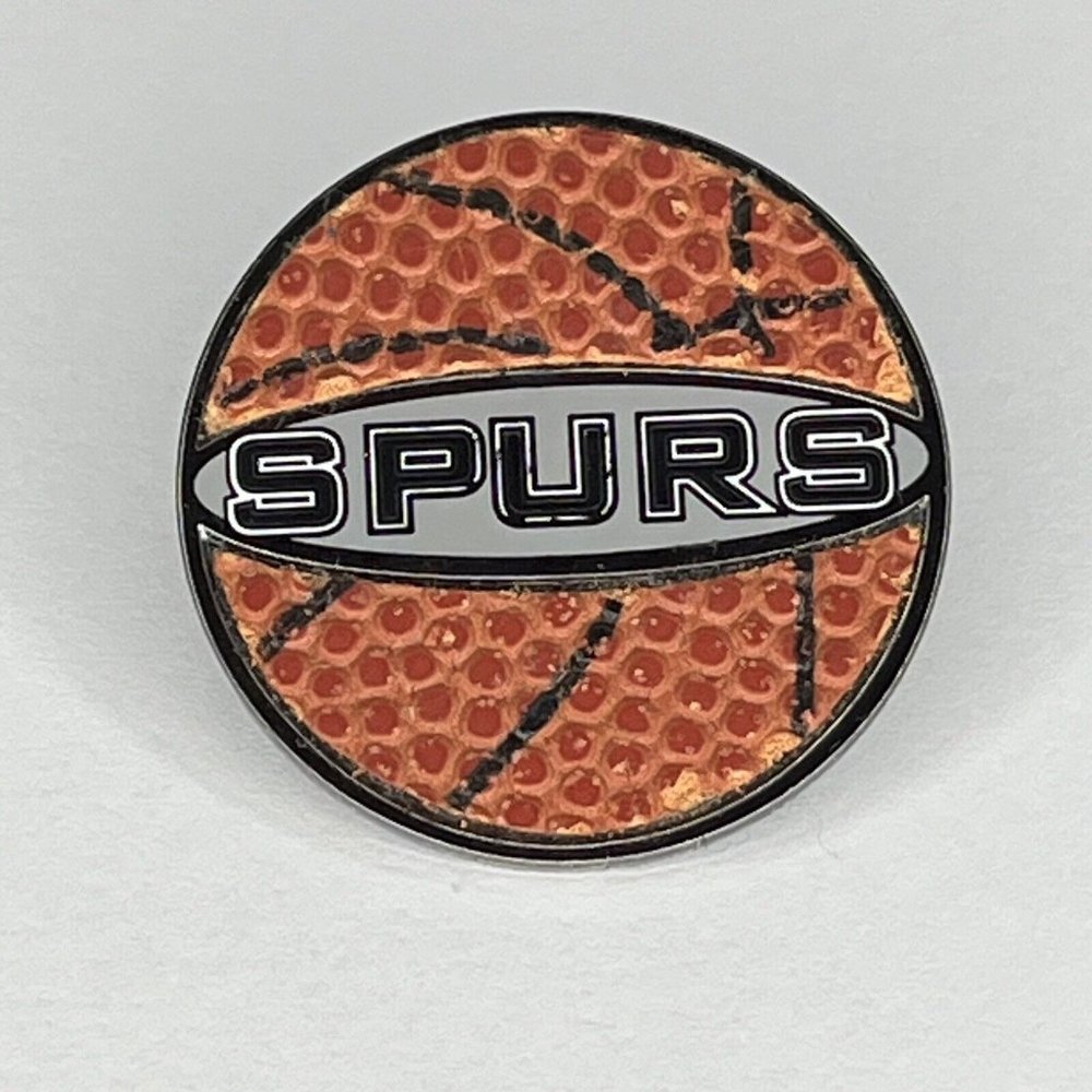 San Antonio Spurs NBA Basketball Hat Lapel Pin 2004